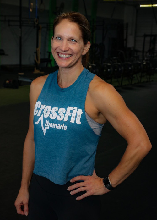 Tina Ball CrossFit Trainer At Gym In Albemarle, NC
